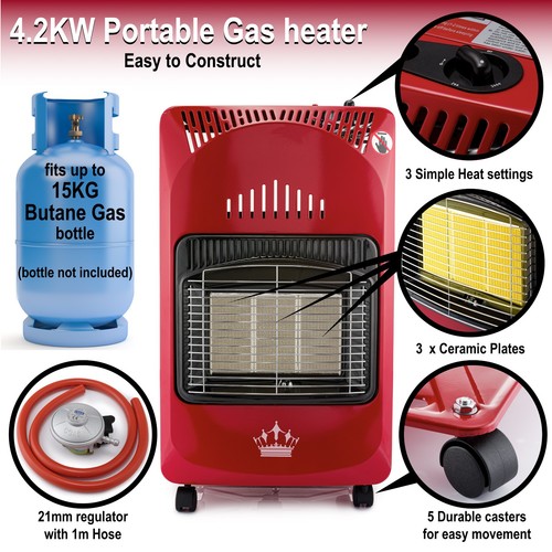 New 2kw large - large, red