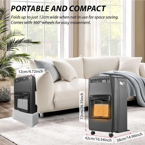 Gas heater indoor 2kw with - heater, 4.2kw
